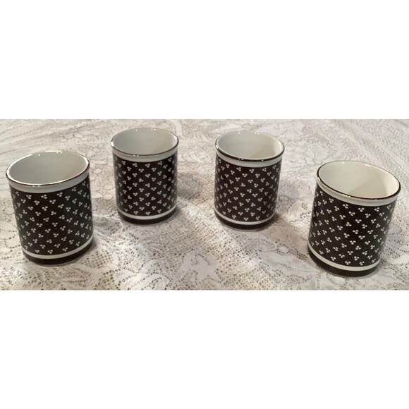 Set Of 4 CCCC England Vintage Coffee Mugs - Picture 5 of 9